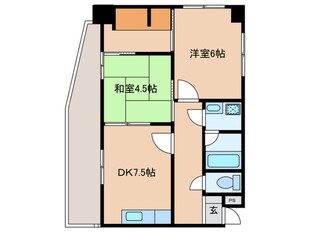 メゾン野菊の物件間取画像